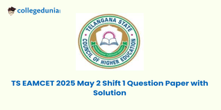 TS EAMCET 2025 May 2 Shift 1 Question Paper (Available): Download Solution with Answer Key